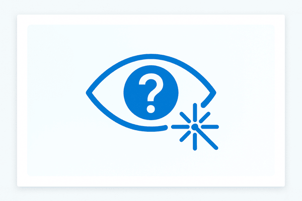 Illustration representing the basics of LASIK surgery