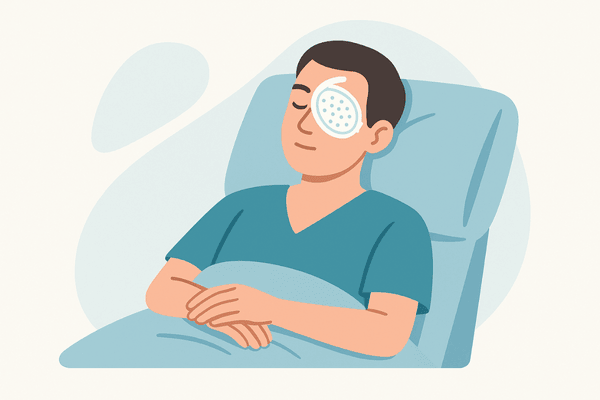 Illustration for LASIK recovery and aftercare guidance