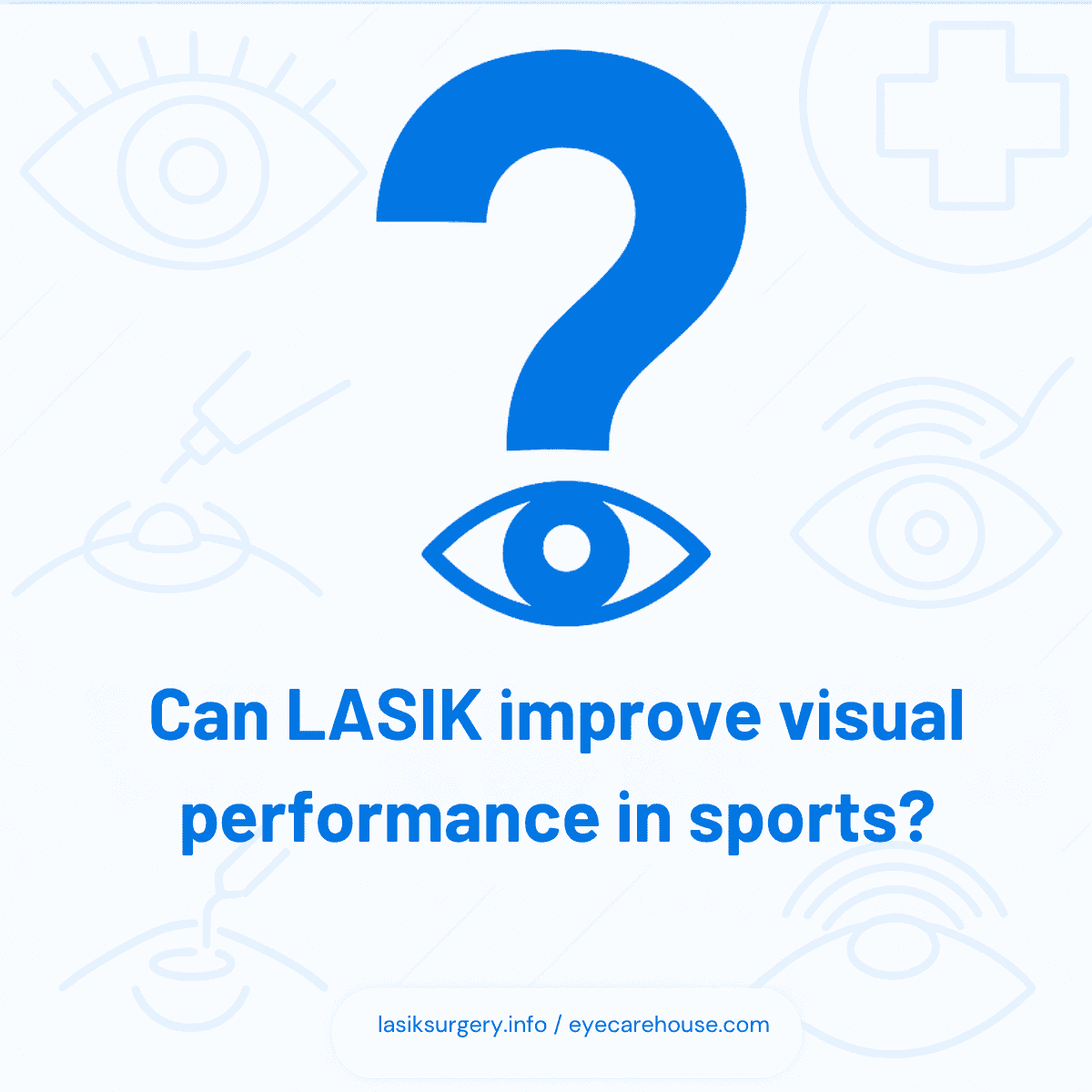 LASIK’s Impact on Athletic Vision Infographic showing vision clarity improvements in sports performance post-LASIK.