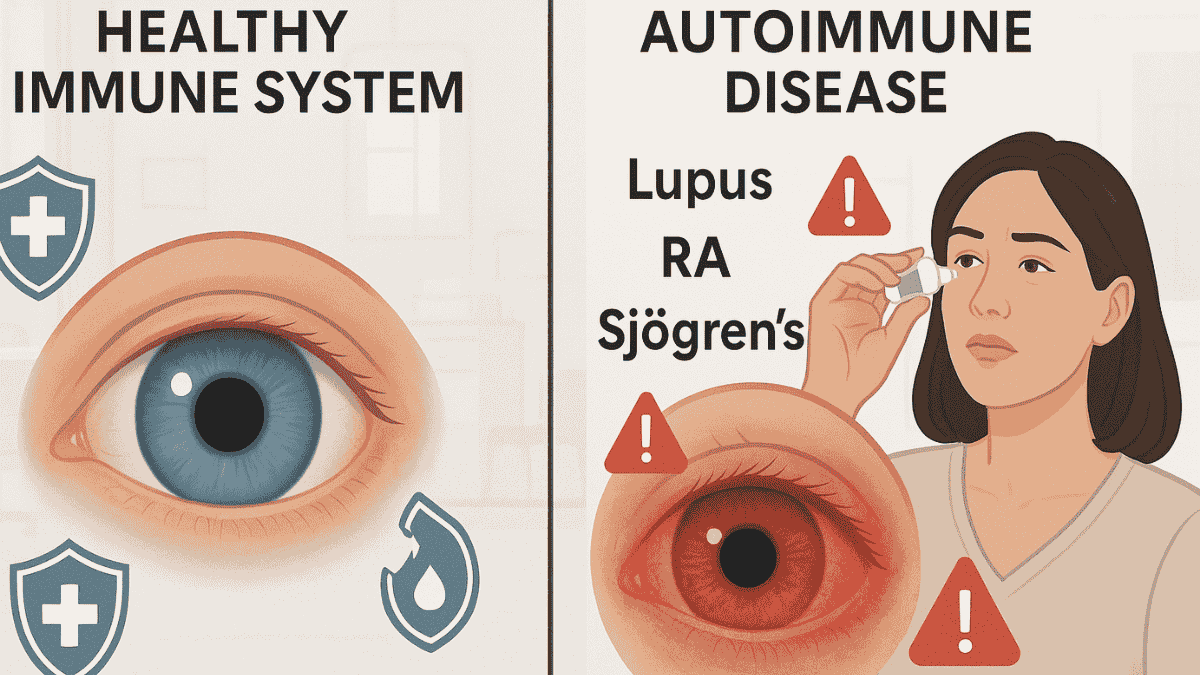 Autoimmune diseases like lupus and rheumatoid arthritis affecting LASIK candidacy